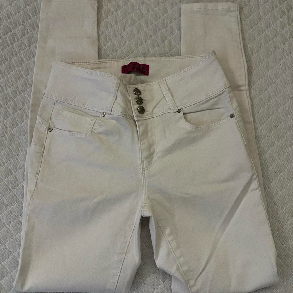 Women's White Skinny Jeans